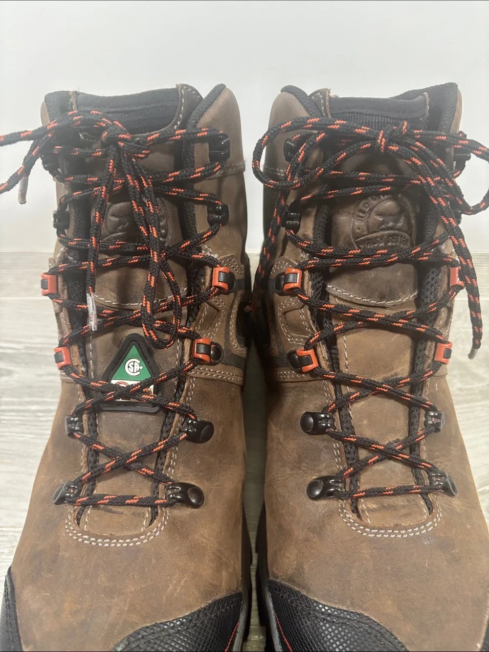 Irish Setter Crosby 83602 Waterproof Composite Safety Toe Work Boots Men 11.5 D